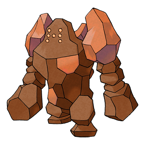 Regirock schillernd