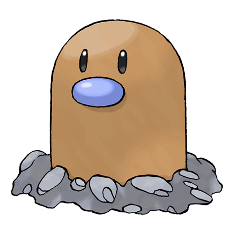 Diglett shiny