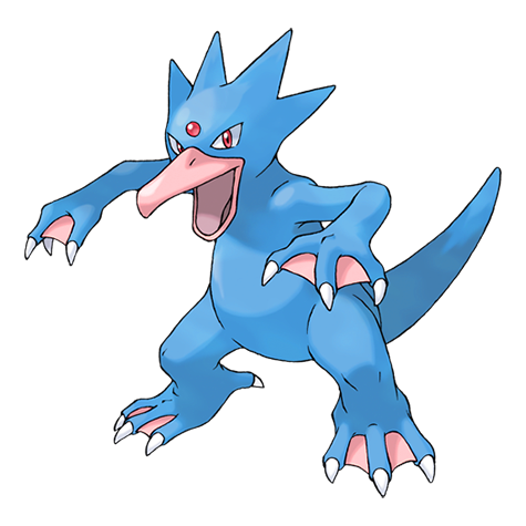Golduck shiny