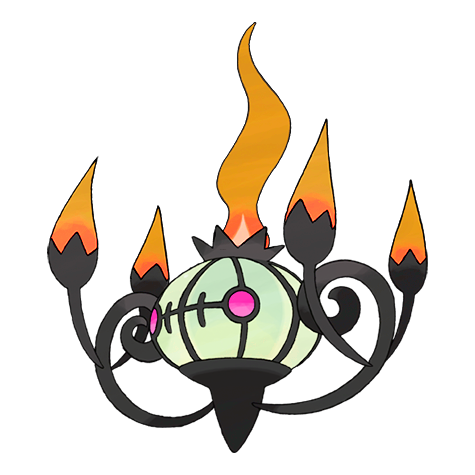 Shiny Chandelure