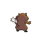 後ろ向きスプライト