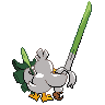 Sprite de espalda